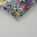 LOUIS VUITTON Monogram Comics Trio Amberop Clutch Bag White M82014 Auth 95129SM-24