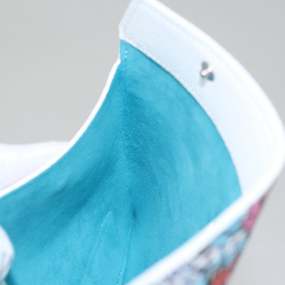 LOUIS VUITTON Monogram Comics Trio Amberop Clutch Bag White M82014 Auth 95129SM