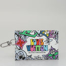 LOUIS VUITTON Monogram Comics Trio Amberop Clutch Bag White M82014 Auth 95129SM-33