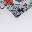 LOUIS VUITTON Monogram Comics Trio Amberop Clutch Bag White M82014 Auth 95129SM-39