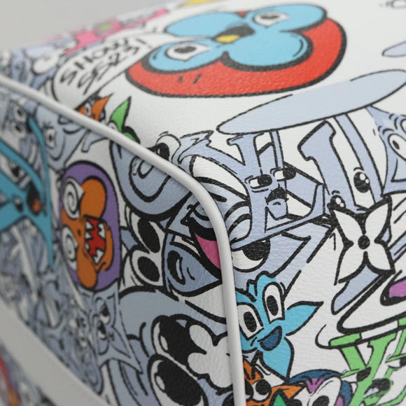 LOUIS VUITTON Monogram Comics Keepall Bandouliere 50 Bag M21863 LV Auth 95131S