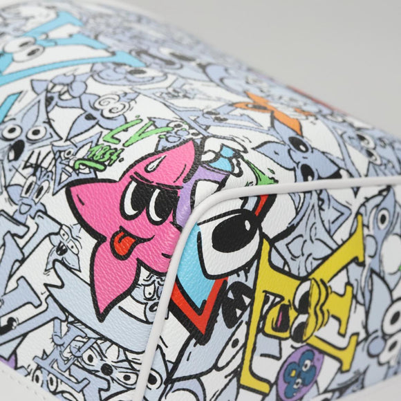 LOUIS VUITTON Monogram Comics Keepall Bandouliere 50 Bag M21863 LV Auth 95131SM