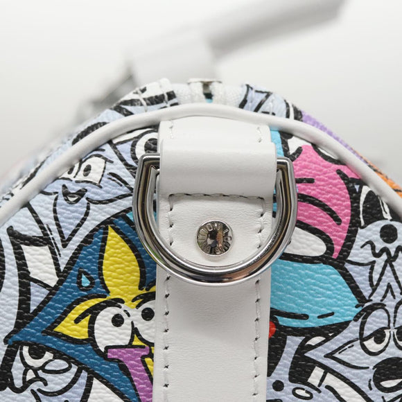 LOUIS VUITTON Monogram Comics Keepall Bandouliere 50 Bag M21863 LV Auth 95131SM