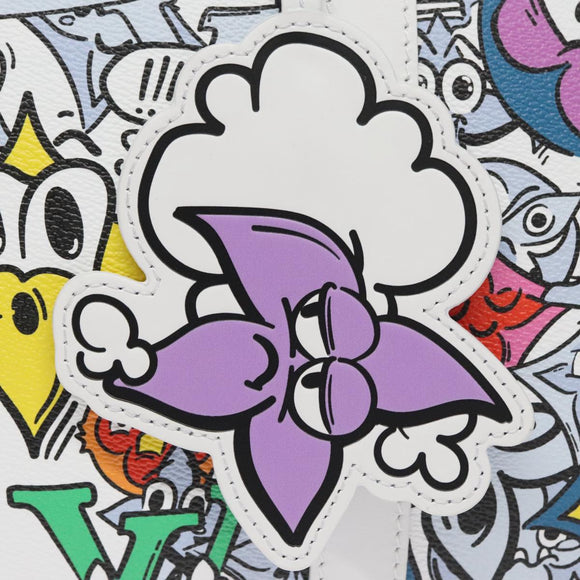 LOUIS VUITTON Monogram Comics Keepall Bandouliere 50 Bag M21863 LV Auth 95131S