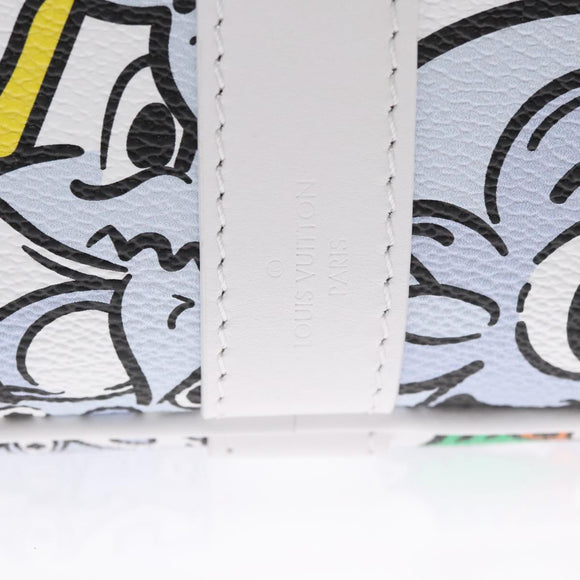 LOUIS VUITTON Monogram Comics Keepall Bandouliere 50 Bag M21863 LV Auth 95131S