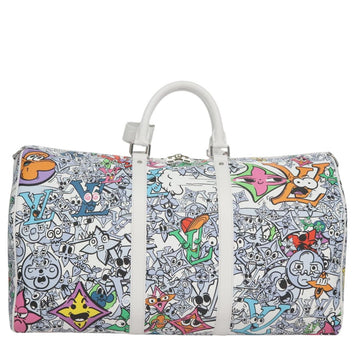 LOUIS VUITTON Monogram Comics Keepall Bandouliere 50 Bag M21863 LV Auth 95131S - 0