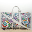 LOUIS VUITTON Monogram Comics Keepall Bandouliere 50 Bag M21863 LV Auth 95131S-12
