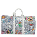 LOUIS VUITTON Monogram Comics Keepall Bandouliere 50 Bag M21863 LV Auth 95131SM-2