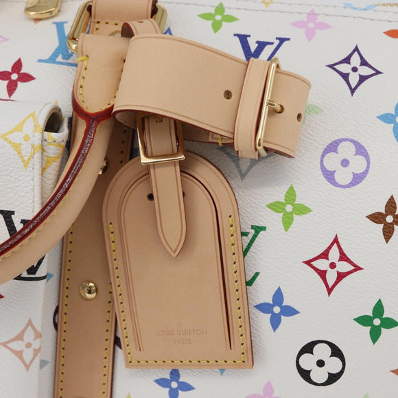LOUIS VUITTON Multicolor LV × TM Keepall Bandouliere 45 Bag M13742 Auth 95132SM