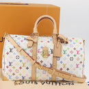 LOUIS VUITTON Multicolor LV × TM Keepall Bandouliere 45 Bag M13742 Auth 95132SM-12