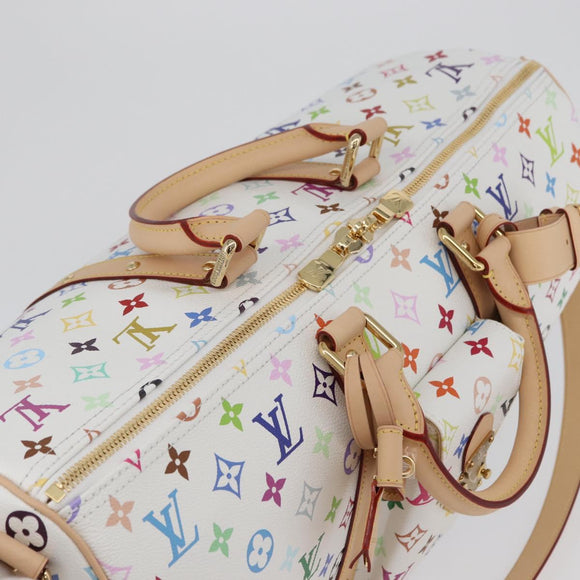 LOUIS VUITTON Multicolor LV × TM Keepall Bandouliere 45 Bag M13742 Auth 95132SM