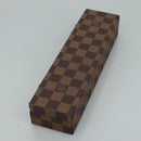 LOUIS VUITTON Damier Ebene Watch case Accessory Case LV Auth 95137SV-5