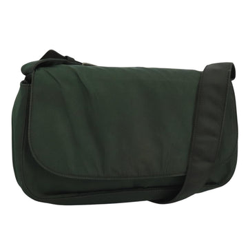PRADA Shoulder Bag Nylon Green Auth 95145