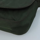 PRADA Shoulder Bag Nylon Green Auth 95145-10