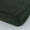 PRADA Shoulder Bag Nylon Green Auth 95145-12