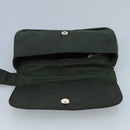 PRADA Shoulder Bag Nylon Green Auth 95145-15