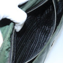 PRADA Shoulder Bag Nylon Green Auth 95145-20