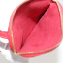 LOUIS VUITTON Epi Pochette Secret Accessory Pouch SPO Red LV Auth 95155SV-10