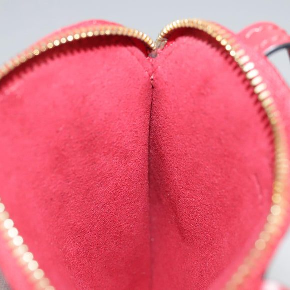 LOUIS VUITTON Epi Pochette Secret Accessory Pouch SPO Red LV Auth 95155SV