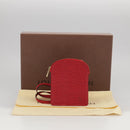 LOUIS VUITTON Epi Pochette Secret Accessory Pouch SPO Red LV Auth 95155SV-12