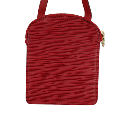 LOUIS VUITTON Epi Pochette Secret Accessory Pouch SPO Red LV Auth 95155SV - 0