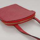 LOUIS VUITTON Epi Pochette Secret Accessory Pouch SPO Red LV Auth 95155SV-6