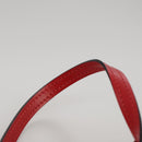 LOUIS VUITTON Epi Pochette Secret Accessory Pouch SPO Red LV Auth 95155SV-14