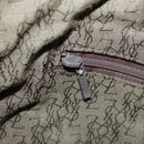 SAINT LAURENT Tote Bag Canvas Gold Brown Auth 95163-20