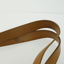 SAINT LAURENT Tote Bag Canvas Gold Brown Auth 95163-8