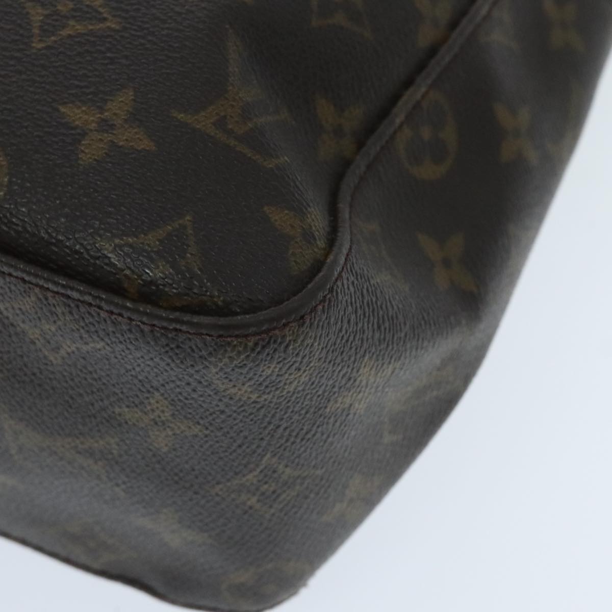 LOUIS VUITTON Monogram Looping GM Shoulder Bag M51145 LV Auth 95172