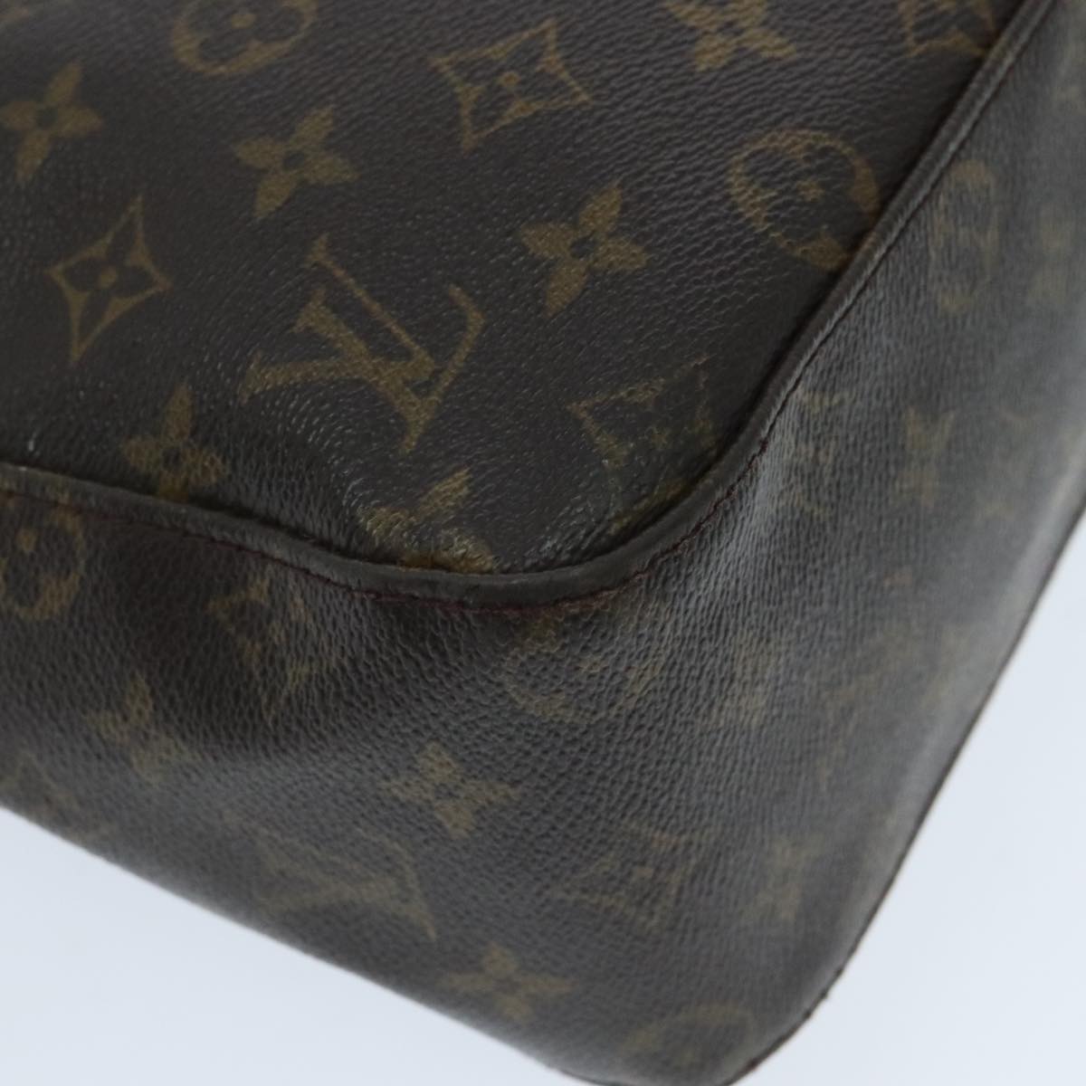 LOUIS VUITTON Monogram Looping GM Shoulder Bag M51145 LV Auth 95172