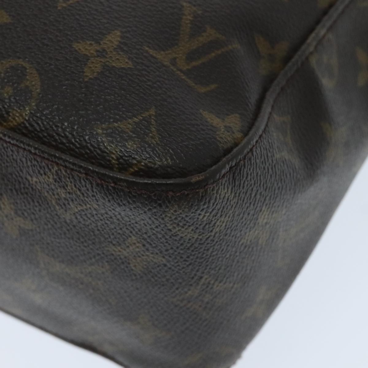 LOUIS VUITTON Monogram Looping GM Shoulder Bag M51145 LV Auth 95172