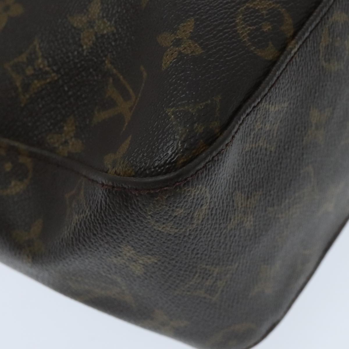 LOUIS VUITTON Monogram Looping GM Shoulder Bag M51145 LV Auth 95172