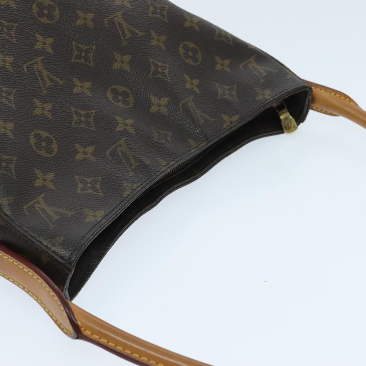 LOUIS VUITTON Monogram Looping GM Shoulder Bag M51145 LV Auth 95172