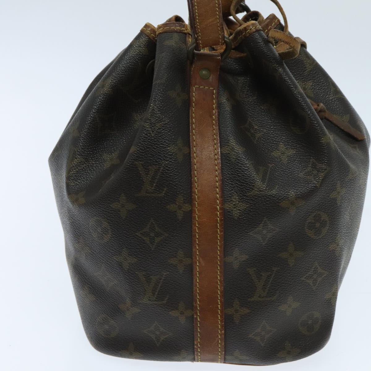 LOUIS VUITTON Monogram Petit Noe Shoulder Bag M42226 LV Auth 95180