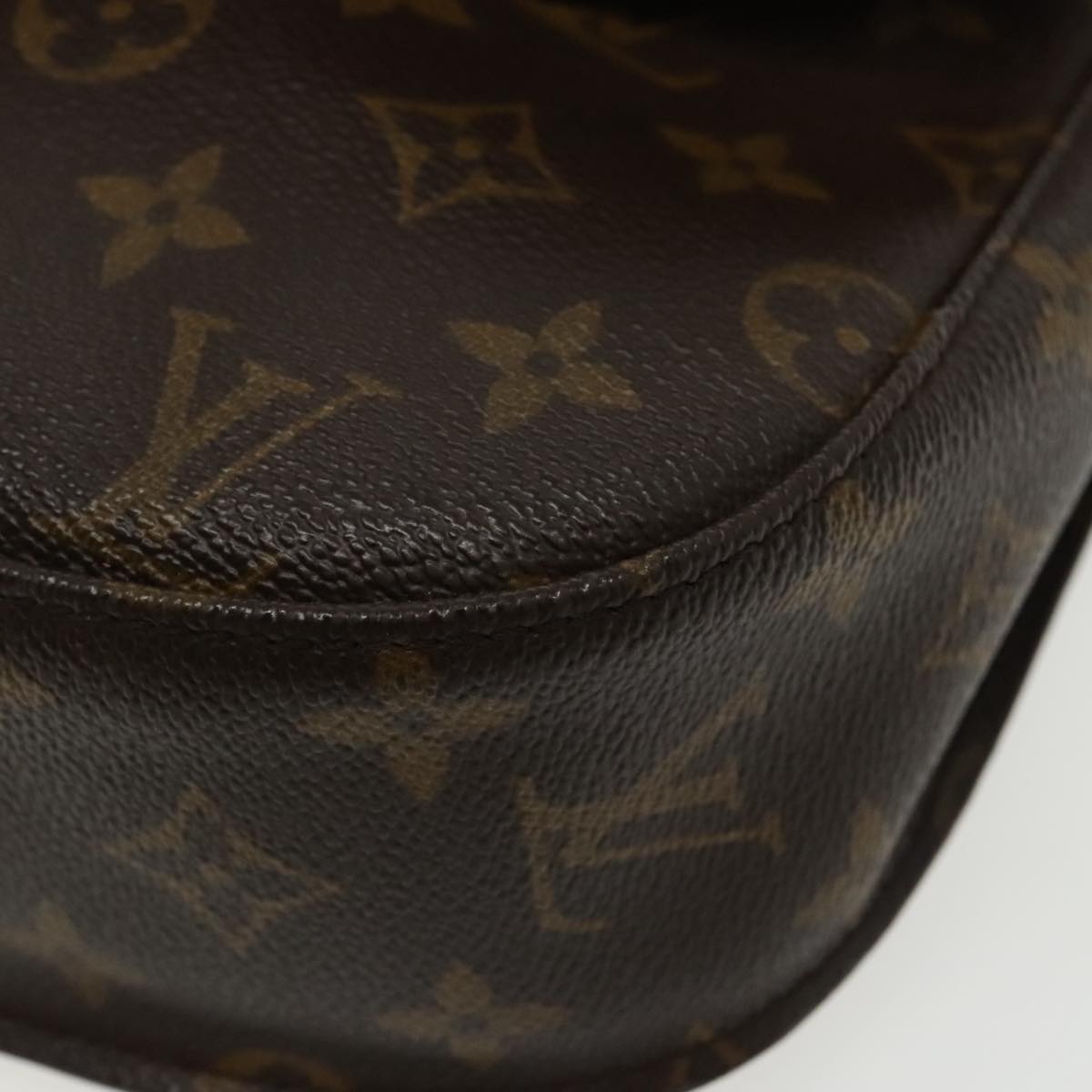 LOUIS VUITTON Monogram Saint Cloud GM Shoulder Bag M51242 LV Auth 95189