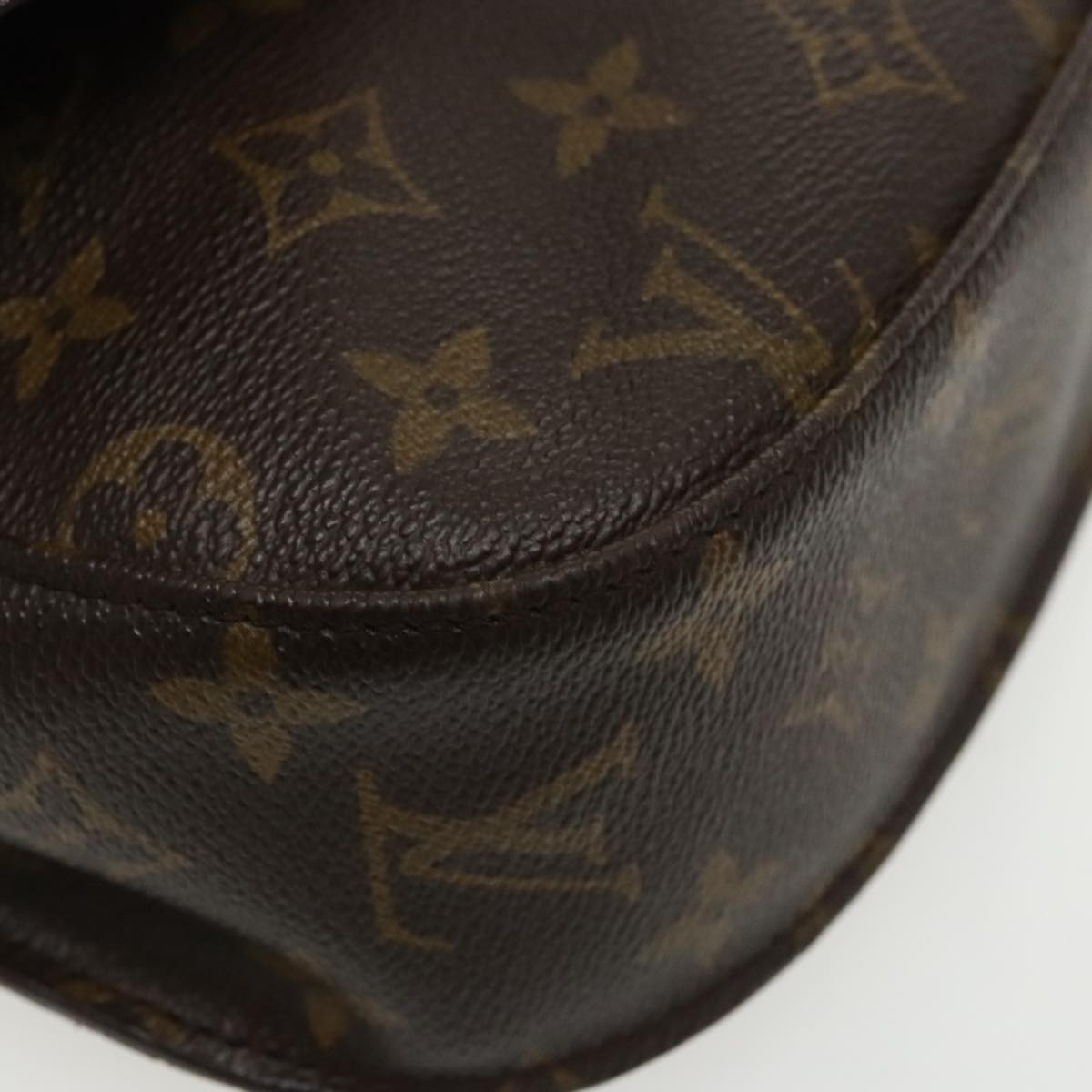 LOUIS VUITTON Monogram Saint Cloud GM Shoulder Bag M51242 LV Auth 95189