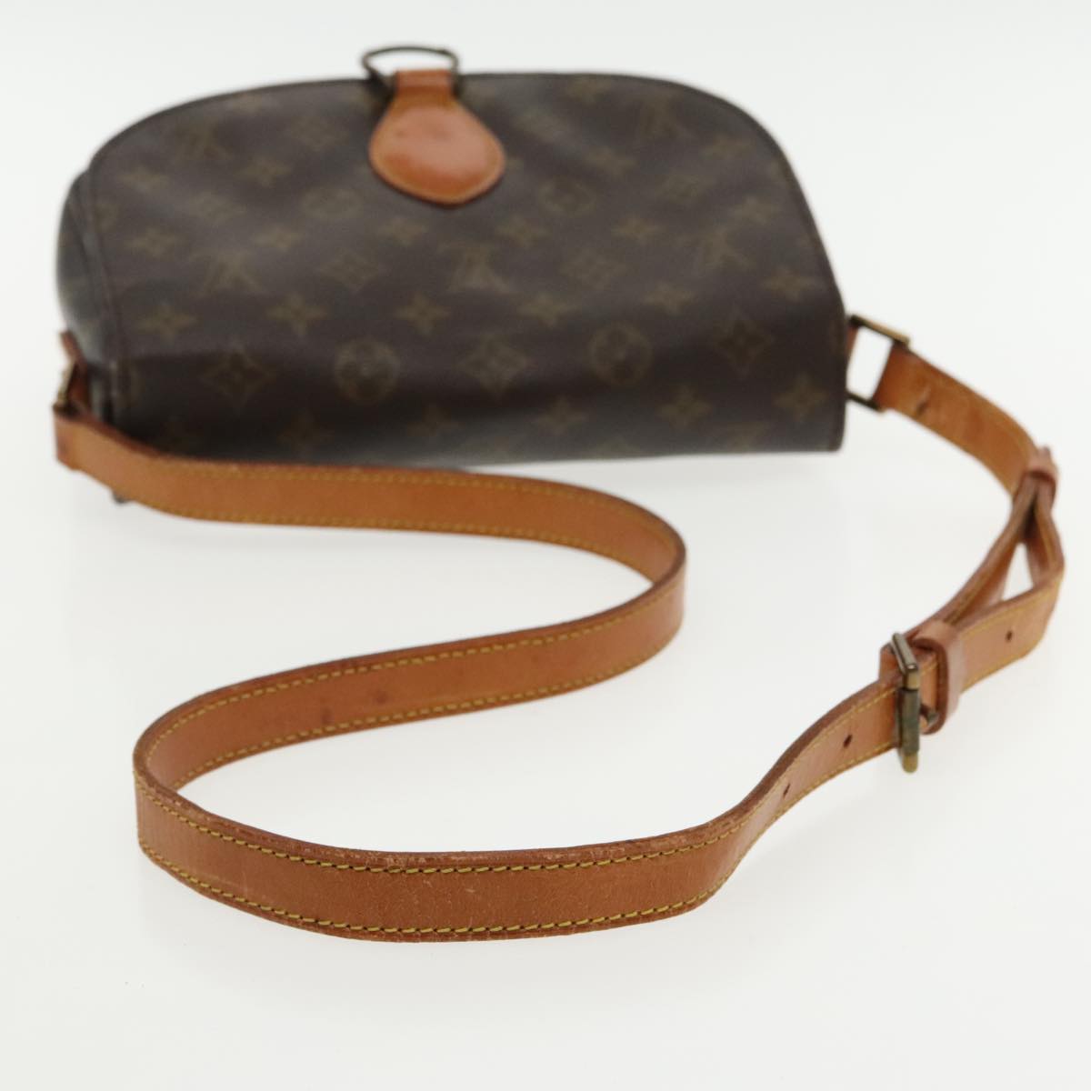 LOUIS VUITTON Monogram Saint Cloud GM Shoulder Bag M51242 LV Auth 95189