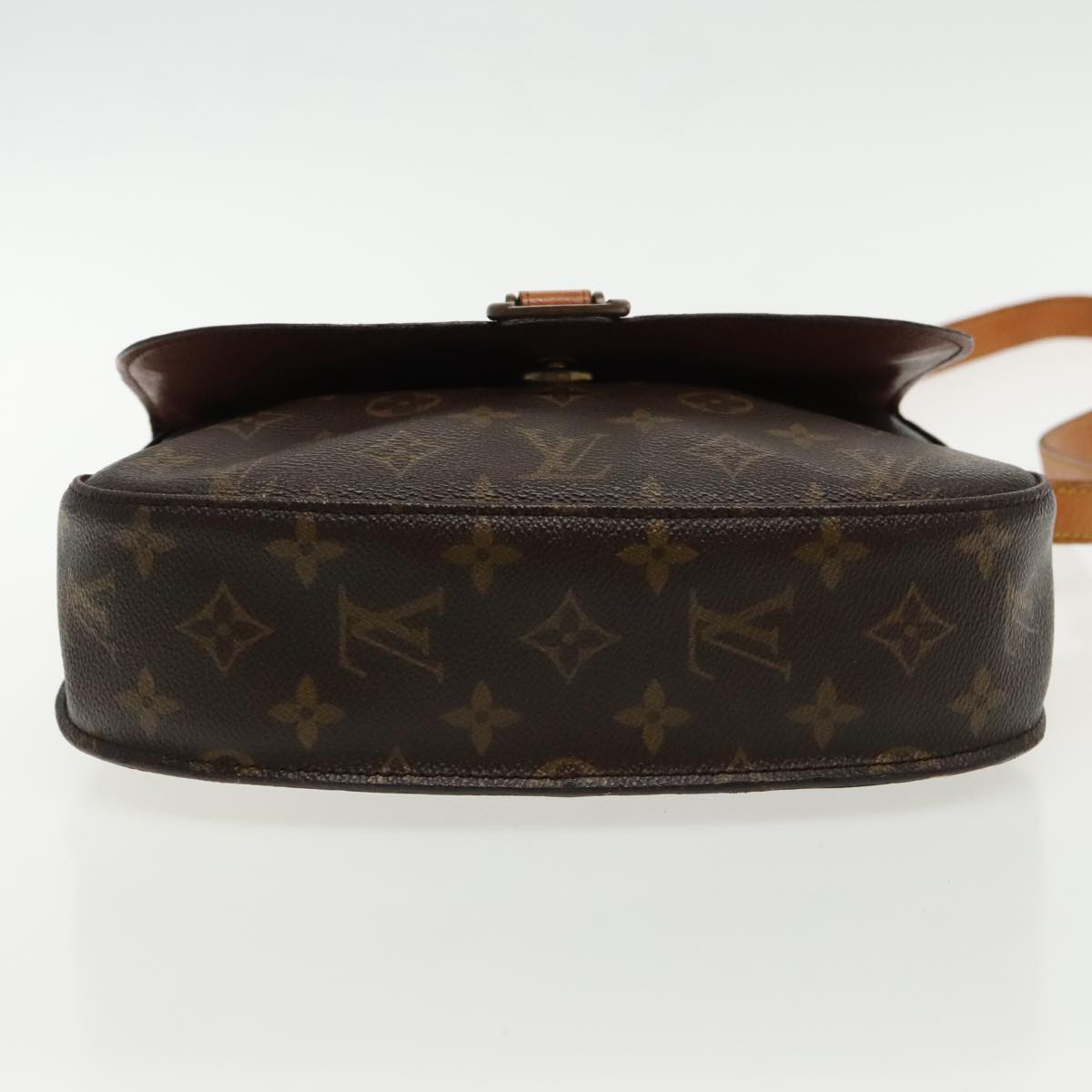 LOUIS VUITTON Monogram Saint Cloud GM Shoulder Bag M51242 LV Auth 95189