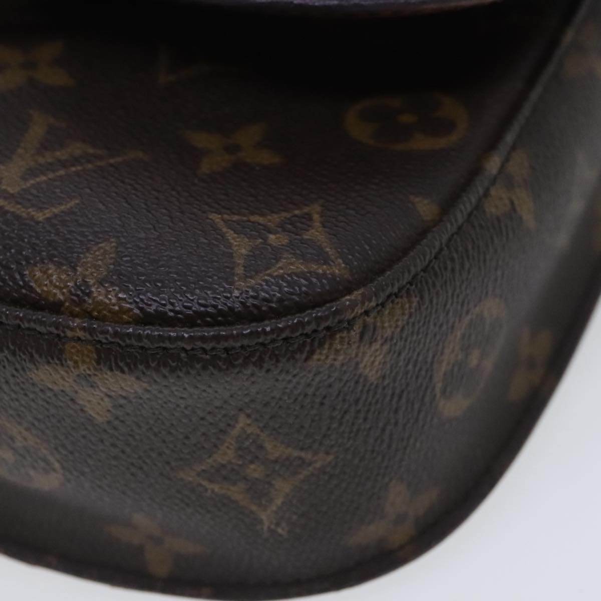 LOUIS VUITTON Monogram Saint Cloud MM Shoulder Bag M51243 LV Auth 95190