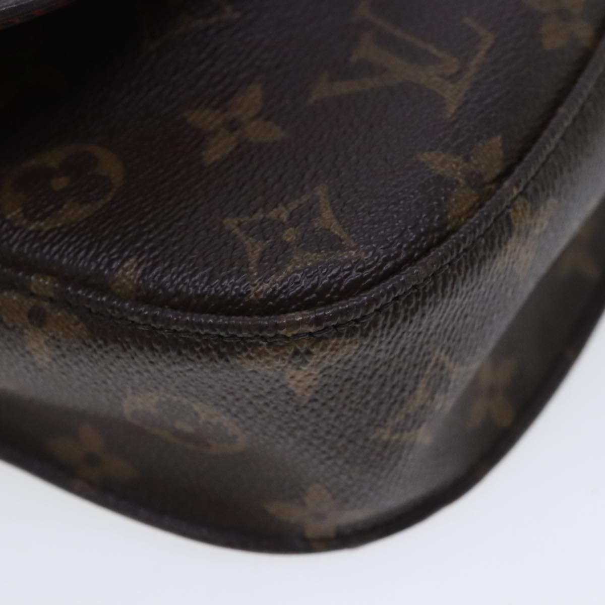 LOUIS VUITTON Monogram Saint Cloud MM Shoulder Bag M51243 LV Auth 95190