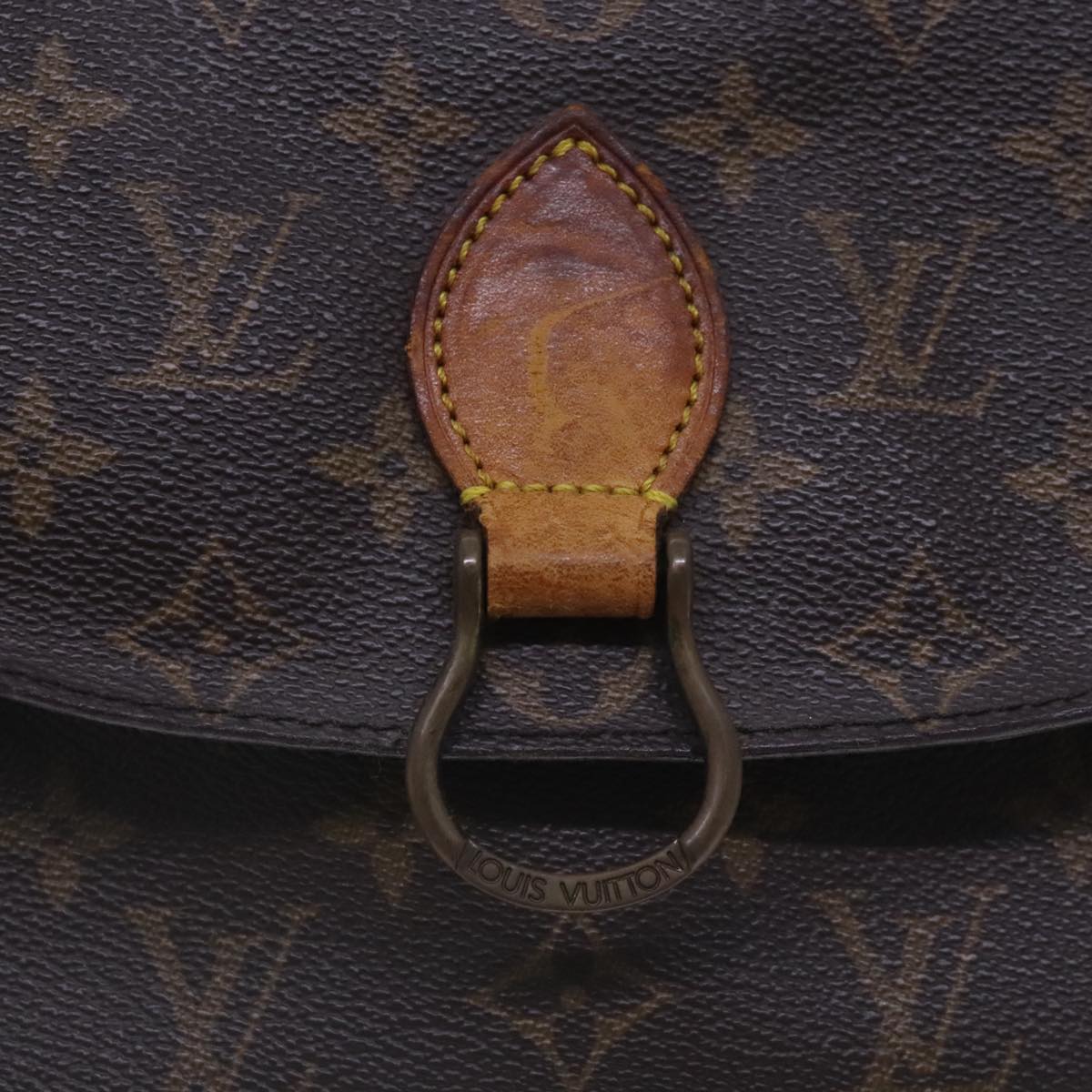 LOUIS VUITTON Monogram Saint Cloud MM Shoulder Bag M51243 LV Auth 95190