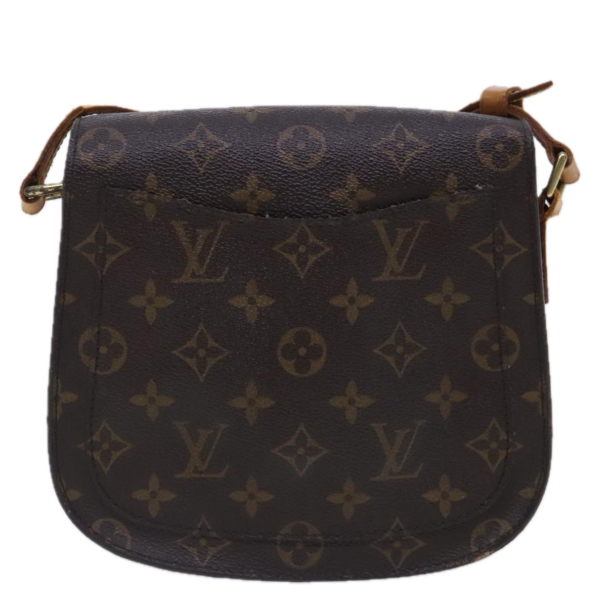 LOUIS VUITTON Monogram Saint Cloud MM Shoulder Bag M51243 LV Auth 95190