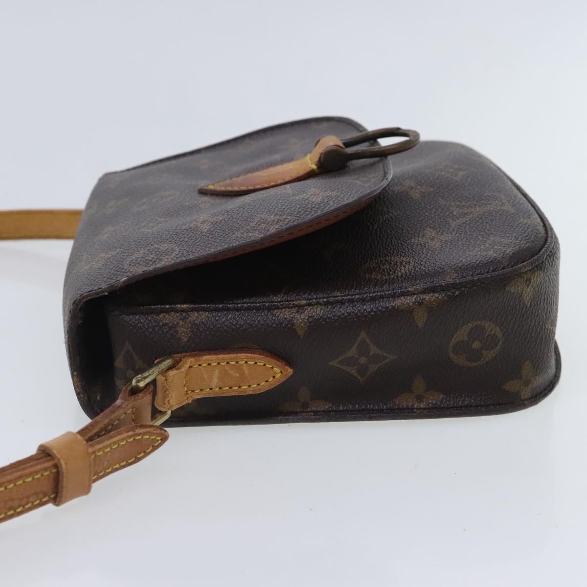 LOUIS VUITTON Monogram Saint Cloud MM Shoulder Bag M51243 LV Auth 95190