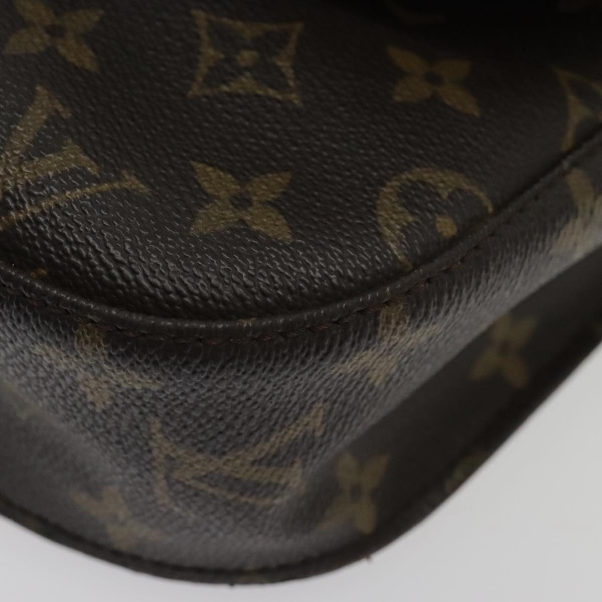 LOUIS VUITTON Monogram Saint Cloud GM Shoulder Bag M51242 LV Auth 95193