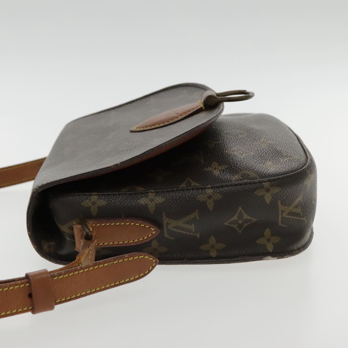 LOUIS VUITTON Monogram Saint Cloud GM Shoulder Bag M51242 LV Auth 95193