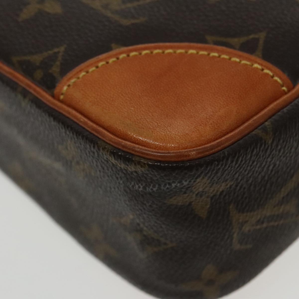 LOUIS VUITTON Monogram Compiegne 28 Clutch Bag M51845 LV Auth 95196