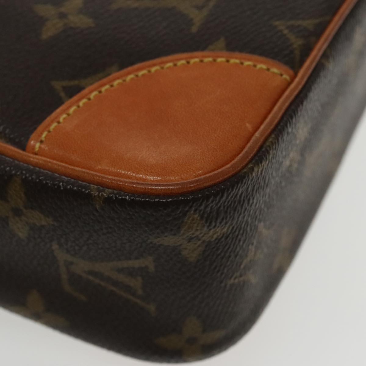 LOUIS VUITTON Monogram Compiegne 28 Clutch Bag M51845 LV Auth 95196