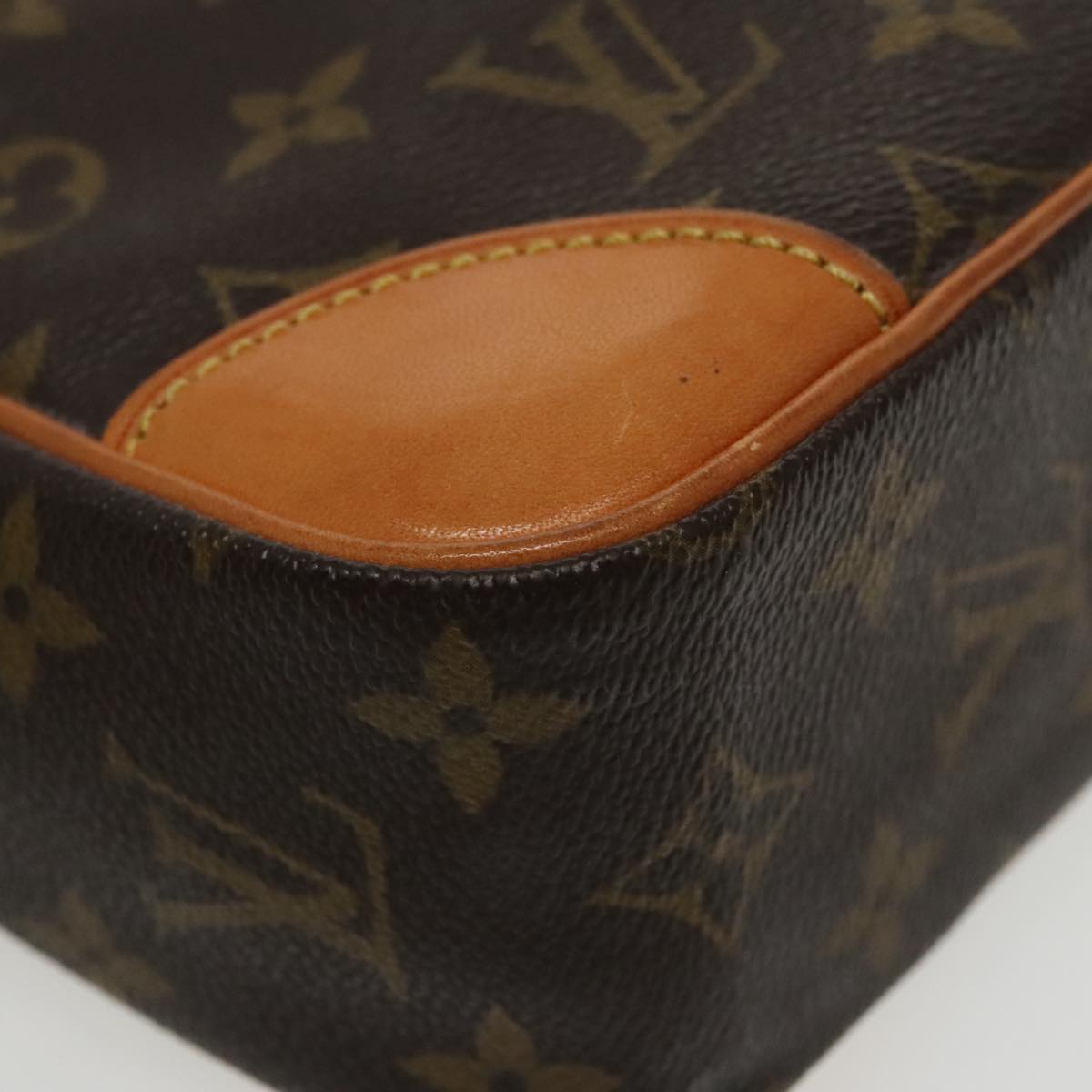 LOUIS VUITTON Monogram Compiegne 28 Clutch Bag M51845 LV Auth 95196