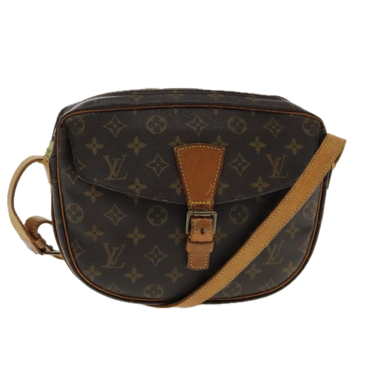 LOUIS VUITTON Monogram Jeune Fille GM Shoulder Bag M51225 LV Auth 95200